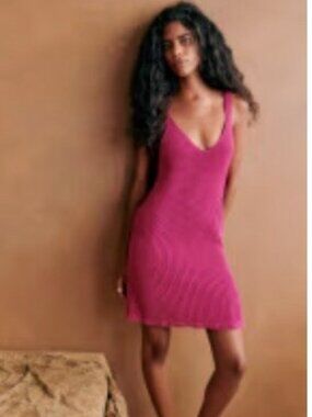 Sezane- Florinda Dress Fuchsia M